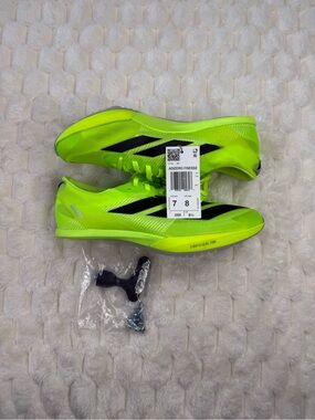 Adidas Adizero Finesse Track Spikes Volt Yellow Size Men 7 / Women 8